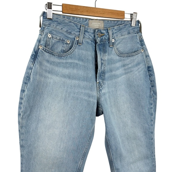 Everlane The Curvy 90S Cheeky Straight Jean Organic Cotton Crop Ankle Size 28 - Picture 4 of 16